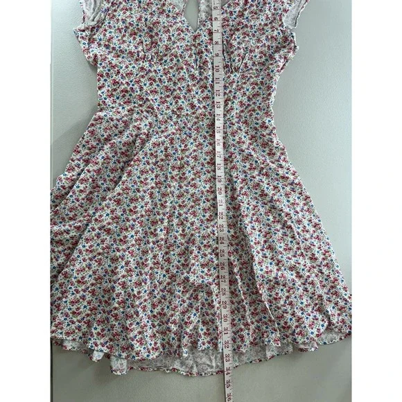 Ralph Lauren Denim And Supply Dress Floral Ditsy Cottagecore Size 10 - Picture 9 of 11